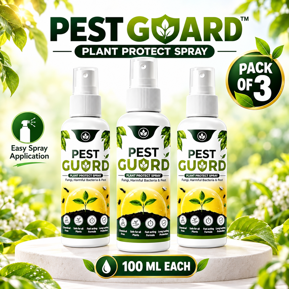 PestGuard Plant Protect Spray | Buy 1 Get 2 Free